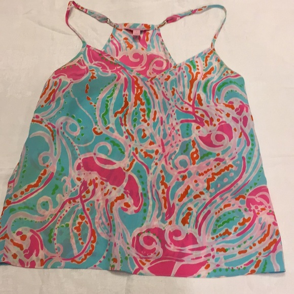 Lilly Pulitzer Other - Lilly Pulitzer 100% silk cami EUC.  S